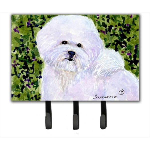 Carolines Treasures Bichon Frise Leash Holder or Key Hook SS8817TH68 - main